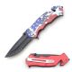 "In God We Trust " USA Tactical Folder Spring Assist Knife 4.5